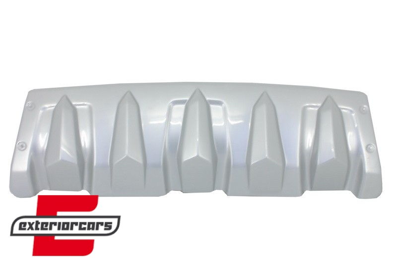 Zaštita prednjeg branika (srebrna) / DACIA Duster 4x4 / 4x2 (2010-2017), SPFBDD