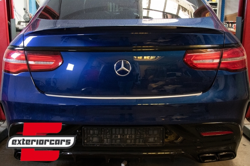 Zaštita stražnjeg branika - aluminijski poklopac / MERCEDES GLE Coupe C292 (2015-2019), FPMBGLEC292