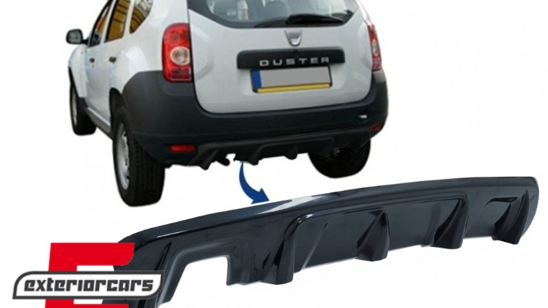 Zaštita zadnjeg branika (piano crna) / DACIA Duster 4x4 / 4x2 (2010-2017), SPRBDDPB