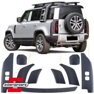 Zaštitne navlake Off Road (mat crna) / Land Rover Defender L663 110 (2019-), 41723