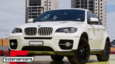 Zaštitne ploče branika (nehrđajući čelik) / BMW X6 E71 (2008-2013), SPBME71