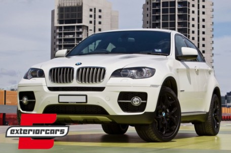 Zaštitne ploče branika (nehrđajući čelik) / BMW X6 E71 (2008-2013), SPBME71