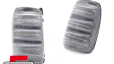 Žmigavci u retrovizorima LED SEQ (bijela) / Ford Transit (2013-2023), KBFO25