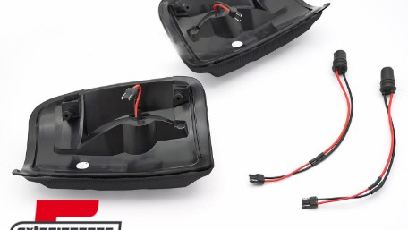 Žmigavci u retrovizorima LED SEQ (smoke) / Ford Transit (2013-2023), KBFO26