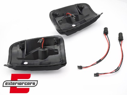 Žmigavci u retrovizorima LED SEQ (smoke) / Ford Transit (2013-2023), KBFO26