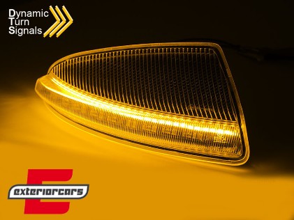 Žmigavci u retrovizoru LED SEQ (bijela) / MERCEDES C klasa W204 S204 (2007-2010) ML klasa W164 (2008-2011) Vito W639 (2010-2014), KBME10
