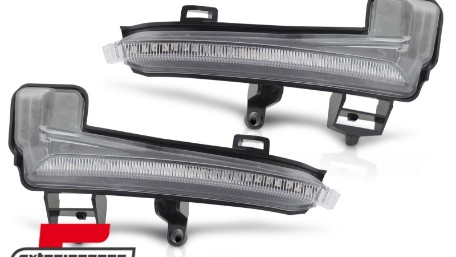 Žmigavci u retrovizoru LED SEQ (bijela) / Škoda Superb III (2015-2018), KBSK04