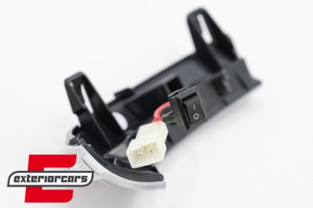 Žmigavci u retrovizoru LED SEQ (bijela) / VW Golf 5 6 Plus Jetta Passat Sharan Škoda Superb (2002-2008) Seat Alhambra (2009-2010), KBVW18