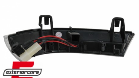 Žmigavci u retrovizoru LED SEQ (bijela) / VW Golf 5 6 Plus Jetta Passat Sharan Škoda Superb (2002-2008) Seat Alhambra (2009-2010), KBVW18