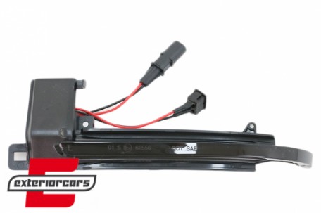 Žmigavci u retrovizoru LED SEQ (smoke) / AUDI A3 (2008-2011) A4 (2007-2011) A5 (2007-2011) A6 (2008-2010) Q3 (2011-2017), KBAU19