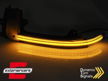 Žmigavci u retrovizoru LED SEQ (smoke) / AUDI A3 (2009-2012) A4 (2012-2015) A5 (2007-2016), KBAU14