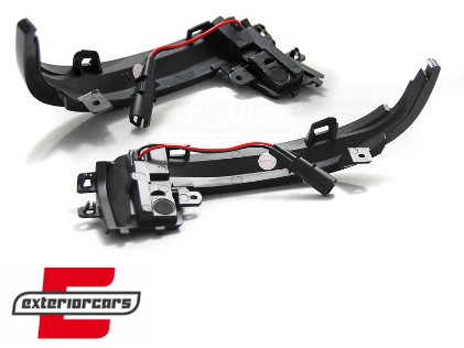 Žmigavci u retrovizoru LED SEQ (smoke) / AUDI A3 (2009-2012) A4 (2012-2015) A5 (2007-2016), KBAU14
