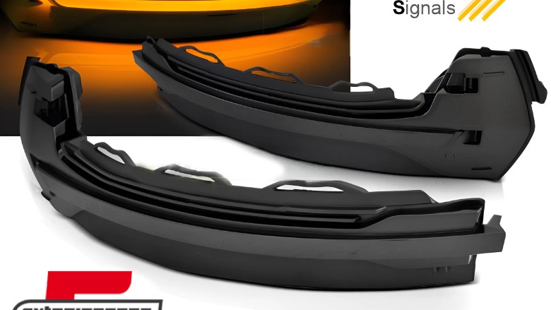 Žmigavci u retrovizoru LED SEQ (smoke) / AUDI A3 8V (2012-2019), KBAU16