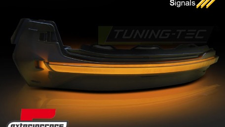 Žmigavci u retrovizoru LED SEQ (smoke) / AUDI A3 8V (2012-2019), KBAU16