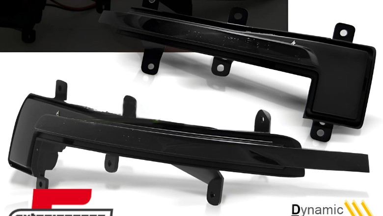 Žmigavci u retrovizoru LED SEQ (smoke) / AUDI TT 8J (2006-2014) R8 (2007-2016), KBAU17