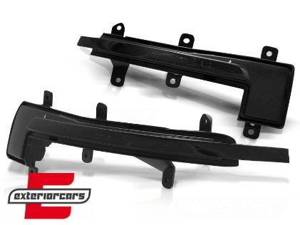 Žmigavci u retrovizoru LED SEQ (smoke) / AUDI TT 8J (2006-2014) R8 (2007-2016), KBAU17