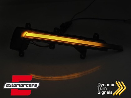 Žmigavci u retrovizoru LED SEQ (smoke) / AUDI TT 8J (2006-2014) R8 (2007-2016), KBAU17