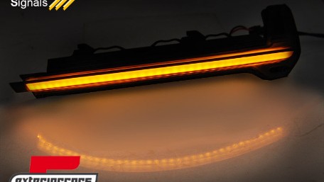 Žmigavci u retrovizoru LED SEQ (smoke) / AUDI TT 8S (2014-2018) R8 Facelift (2015-), KBAU21