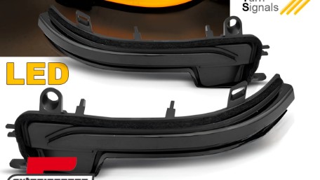 Žmigavci u retrovizoru LED SEQ (smoke) / BMW serije 2 F45 F46 (2014-2019) X1 F48 (2015-2022), KBBM37