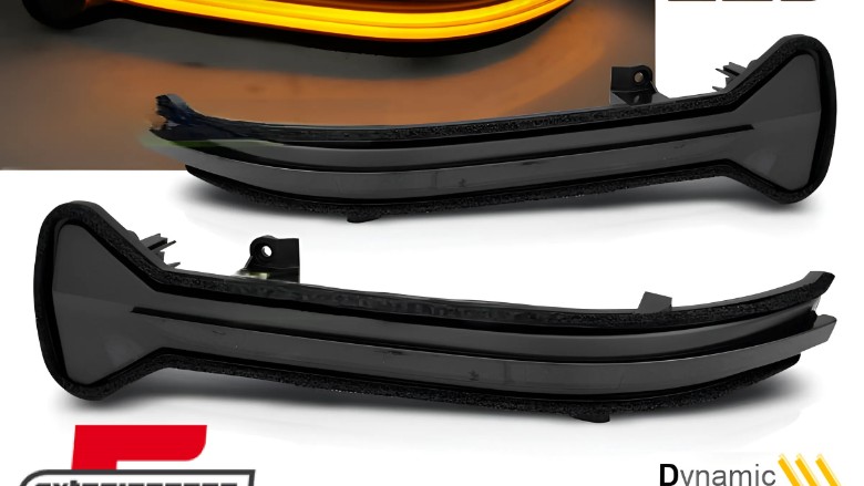 Žmigavci u retrovizoru LED SEQ (smoke) / BMW serije 5 G30 G31 (2017-2023) serije 7 G11 G12 (2015-2019), KBBM38