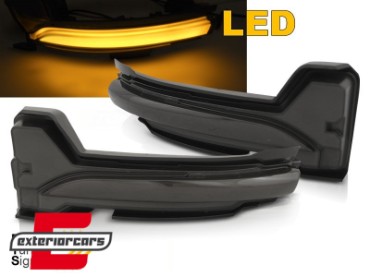 Žmigavci u retrovizoru LED SEQ (smoke) / Ford Focus Mk4 (2018-), KBFO19