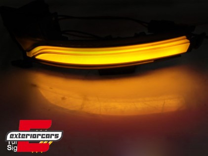 Žmigavci u retrovizoru LED SEQ (smoke) / Ford Focus Mk4 (2018-), KBFO19