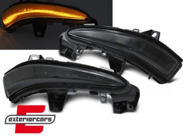 Žmigavci u retrovizoru LED SEQ (smoke) / Lexus RX III (2009-2015), KBLE06