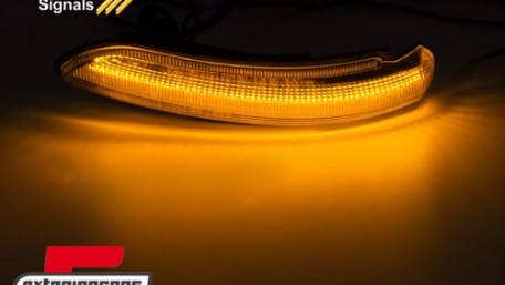 Žmigavci u retrovizoru
 LED SEQ (smoke) / Mercedes E klasa S211 W211 CLS klasa W219 S klasa W221 CL klasa C216, KBME13