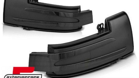Žmigavci u retrovizoru LED SEQ (smoke) / MERCEDES G klasa W463 (2012-2018) ML klasa W166 (2011-2015) R klasa W251 (2010-2017), KBME03