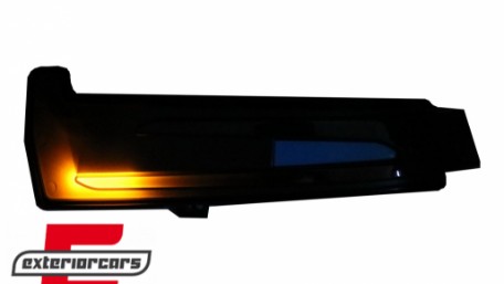 Žmigavci u retrovizoru LED SEQ (smoke) / MERCEDES W176 W246 W204 W216 W218 W212 X204 W221, KBME01