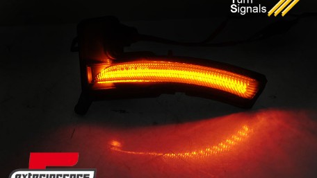 Žmigavci u retrovizoru LED SEQ (smoke) / Renault Clio IV (2016-2019), KBRE08