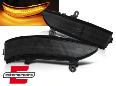 Žmigavci u retrovizoru LED SEQ (smoke) / Subaru Forester Outback Legacy Tribeca (2008-2014), KBSU03