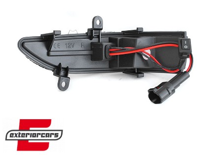 Žmigavci u retrovizoru LED SEQ (smoke) / Subaru Forester Outback Legacy Tribeca (2008-2014), KBSU03