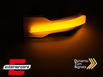 Žmigavci u retrovizoru LED SEQ (smoke) / Subaru Impreza Crosstrek (2016-2022) Forester Ascent Legacy Outback (2018-), KBSU04