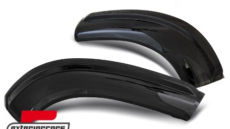 Žmigavci u retrovizoru LED SEQ (smoke) / VW Golf 5 6 Plus Jetta Passat Sharan Škoda Superb (2002-2008) Seat Alhambra (2009-2010), KBVW19