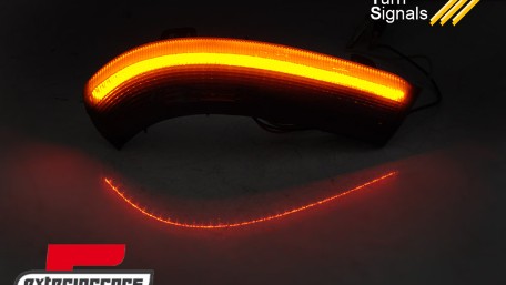 Žmigavci u retrovizoru LED SEQ (smoke) / VW Golf 5 6 Plus Jetta Passat Sharan Škoda Superb (2002-2008) Seat Alhambra (2009-2010), KBVW19
