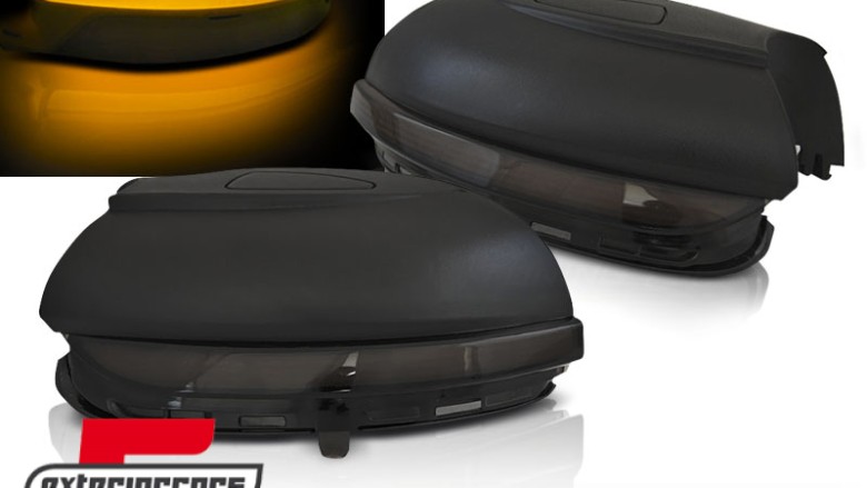 Žmigavci u retrovizoru LED SEQ (smoke) / VW Golf 6 (2008-2013) Touran (2010-2015), KBVW21