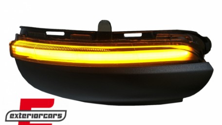 Žmigavci u retrovizoru LED SEQ (smoke) / VW Golf 6 (2008-2013) Touran (2010-2015), KBVW21