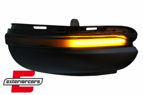 Žmigavci u retrovizoru LED SEQ (smoke) / VW Golf 6 (2008-2013) Touran (2010-2015), KBVW21