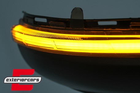 Žmigavci u retrovizoru LED SEQ (smoke) / VW Golf 6 (2008-2013) Touran (2010-2015), KBVW21