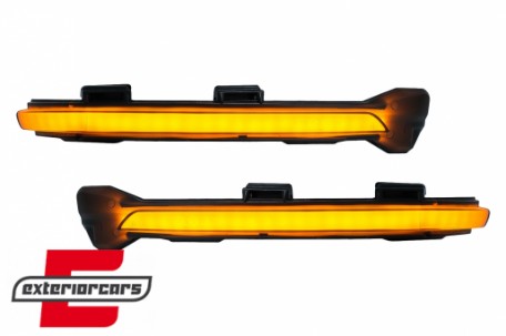 Žmigavci u retrovizoru LED SEQ (smoke) / VW Golf 7 (2013-2019) Sportsvan (2014-2020) Touran II (2015-), KBVW08