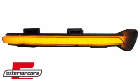Žmigavci u retrovizoru LED SEQ (smoke) / VW Golf 7 (2013-2019) Sportsvan (2014-2020) Touran II (2015-), KBVW08