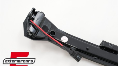 Žmigavci u retrovizoru LED SEQ (smoke) / VW Golf 7 (2013-2019) Sportsvan (2014-2020) Touran II (2015-), KBVW08