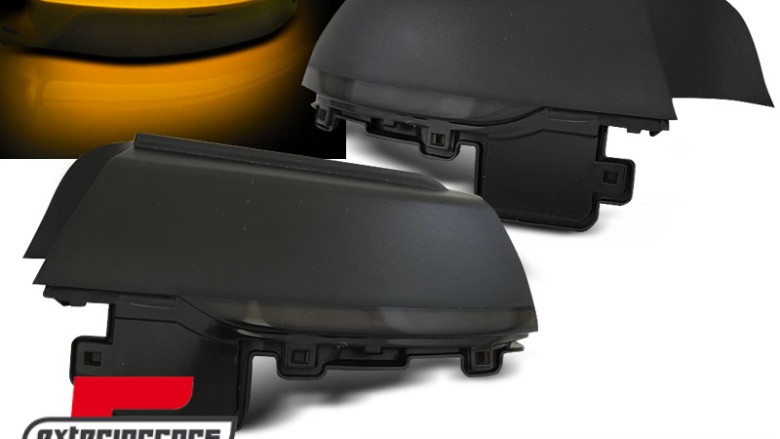 Žmigavci u retrovizoru LED SEQ (smoke) / VW Polo 6R 6C (2009-2017), KBVW22