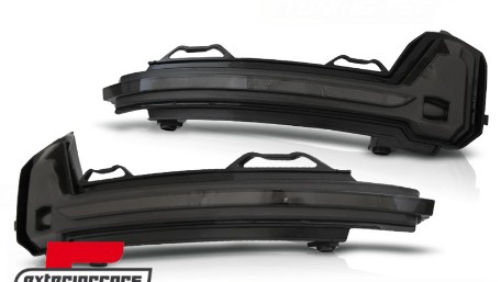 Žmigavci u retrovizoru LED SEQ (smoke) / VW Tiguan II (2015-2020), KBVW13